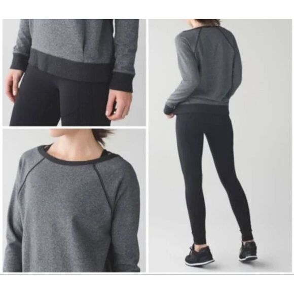 LULULEMON ATHLETICA Crew Love Pullover Sweatshirt Size Medium - Picture 1 of 3